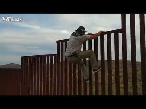 Стена на границе США и Мексики