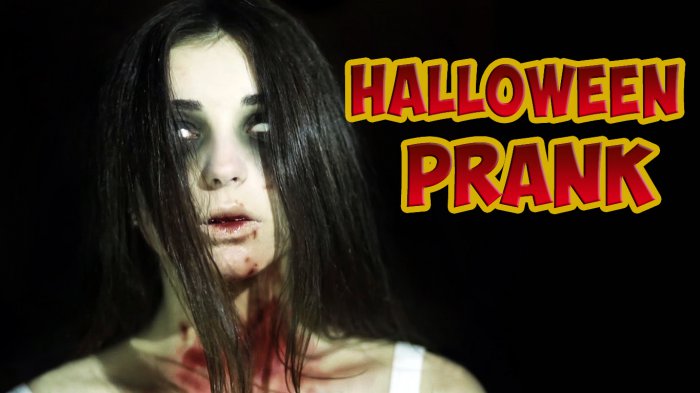 Мертвая девочка. Страшный пранк на Хэллоуин.