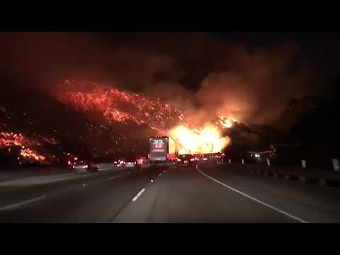 Под Лос-Анджелесом ад вырвался наружу!