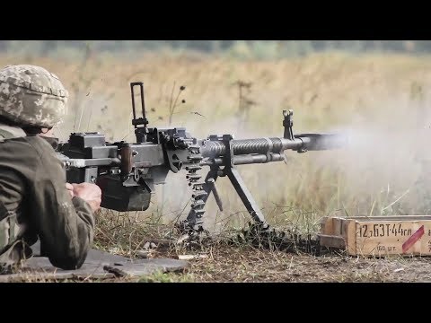 Украина модернизирует пулемёты ДШК