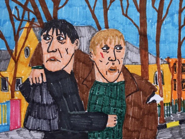 Что можно нарисовать фломастером? Да практически все, что угодно! И это будет узнаваемо