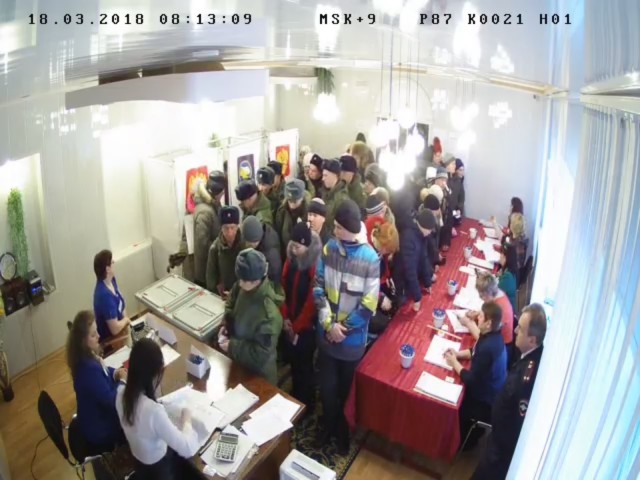 Стартанула видеотрансляция выборов 2018.