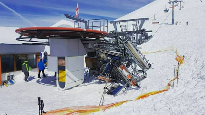  Выяснили, что заставило сойти с ума подъемник в Грузии