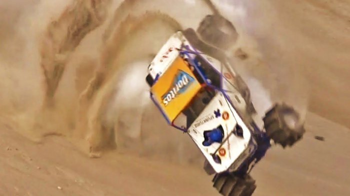 Бешеные гонки на вертикальных склонах, 4x4 внедорожник.