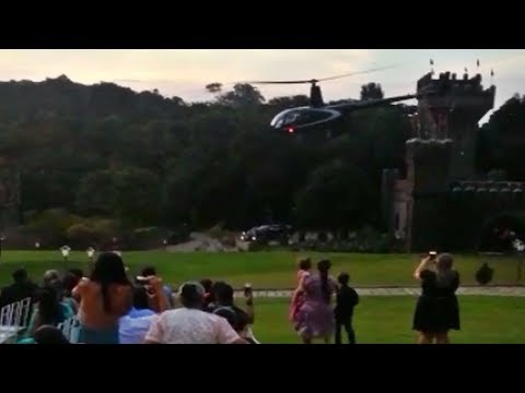 Не стоит понтоваться вертолётом на свадьбе!