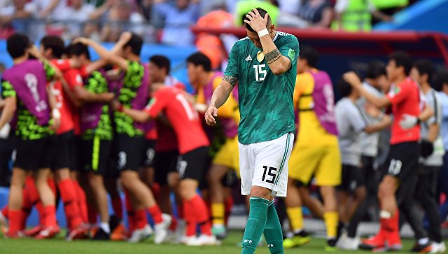 Проиграл на проигрыше Германии