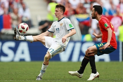 Сборная России выстояла в основное время матча против Испании