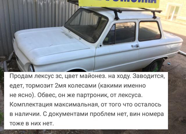 Продавец с чувством юмора