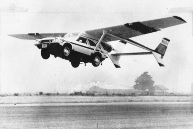 Летающие автомобили в объективе