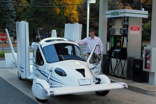 Летающие автомобили в объективе