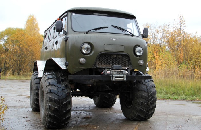 Суперпроходимые УАЗы, которым по зубам любая трясина