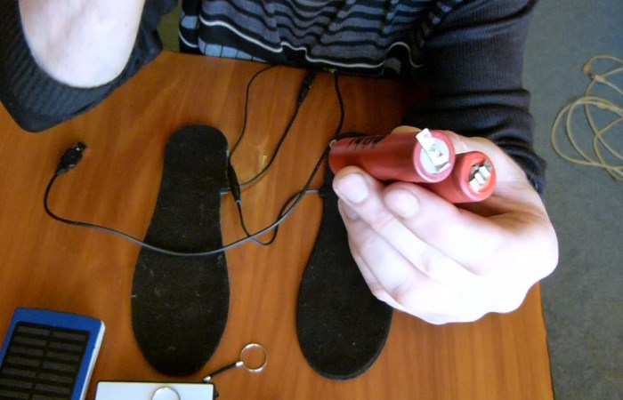 Как самостоятельно сделать стельки с подогревом