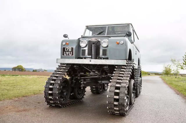 Необычный вездеход Land Rover Series II от Cuthbertson