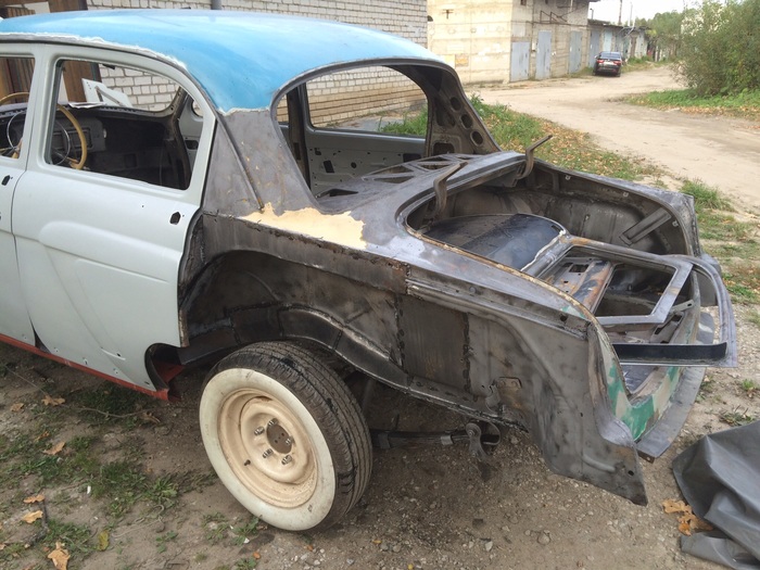 Реставрация Волги 21