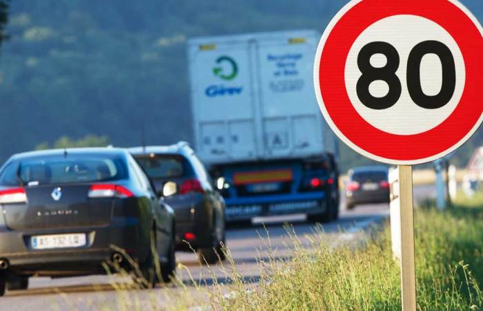 Зона действия дорожного знака ограничения скорости