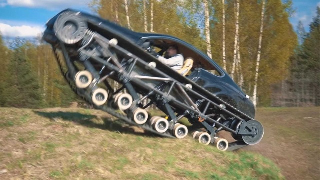 Уникальный вездеход из элитного Bentley Continental GT