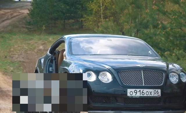 Уникальный вездеход из элитного Bentley Continental GT