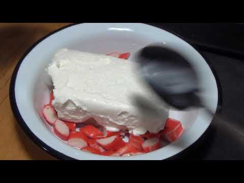 Кулинарный влогинг: пломбир с крабовыми палочками