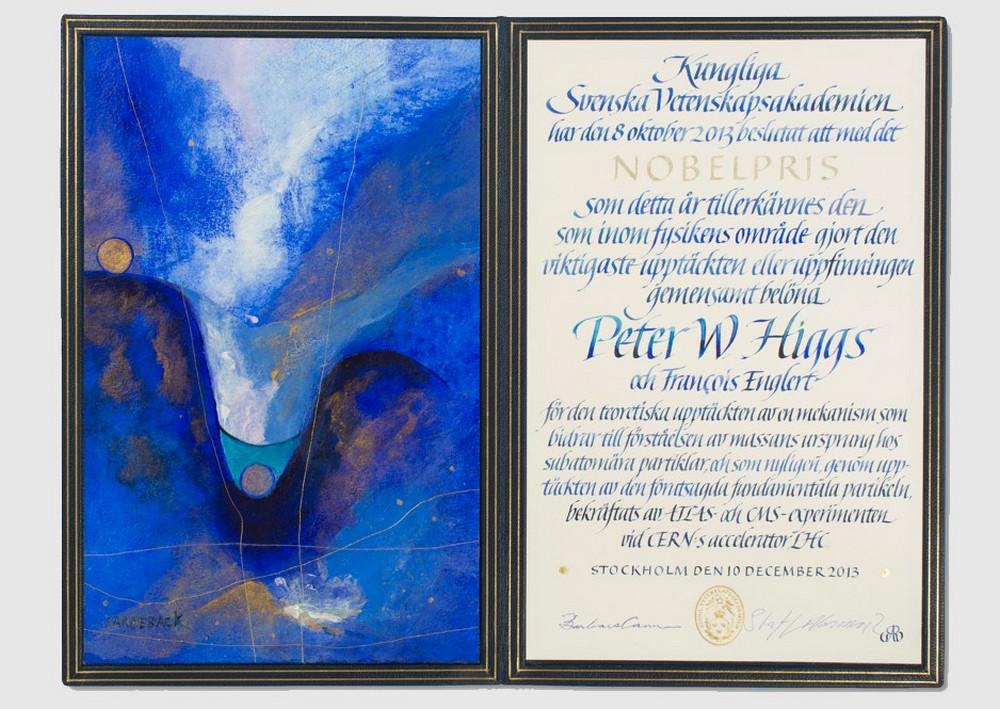 Что скрывает обложка диплома Нобелевского лауреата?