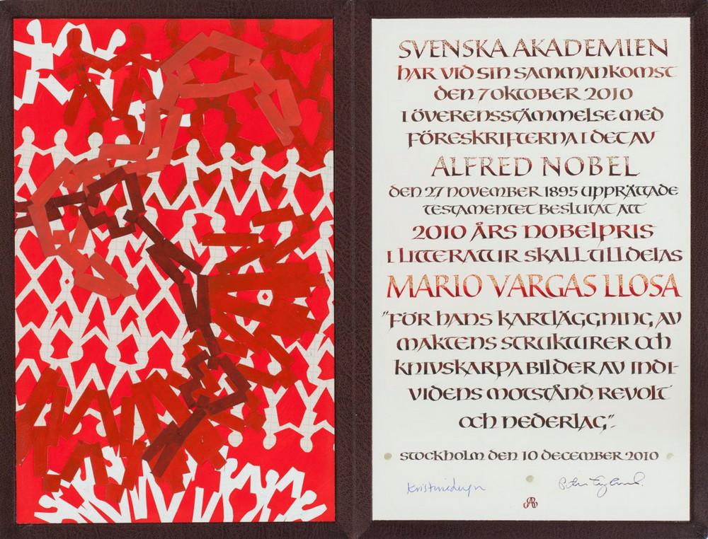 Что скрывает обложка диплома Нобелевского лауреата?