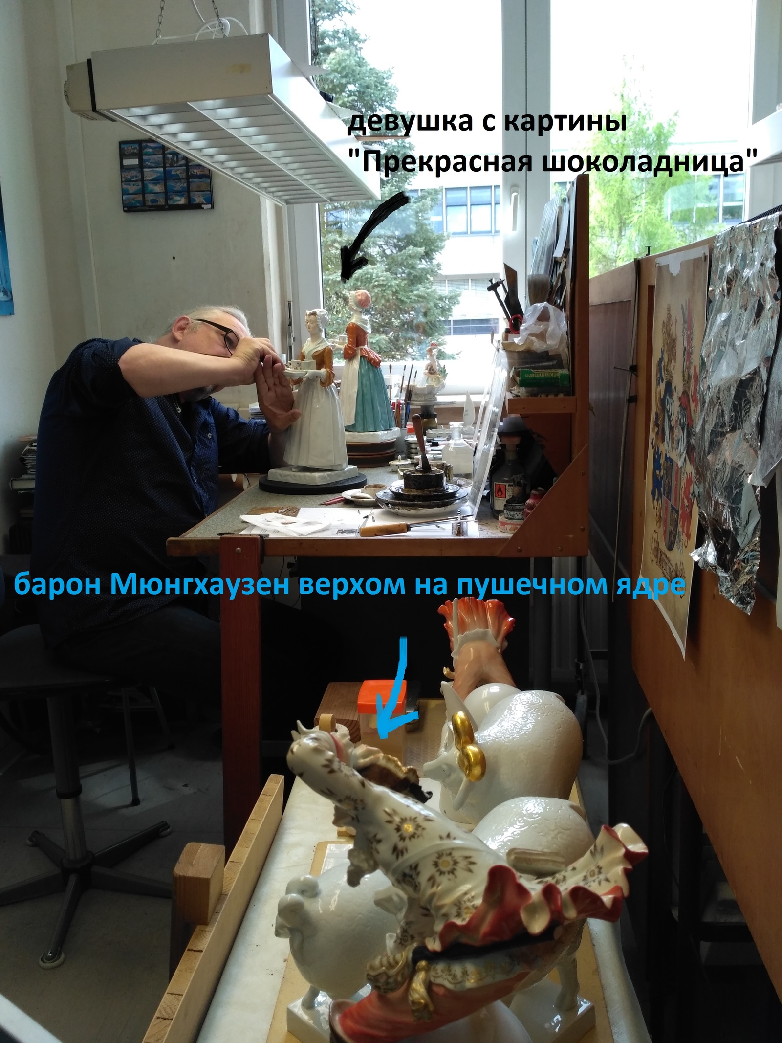 Как делают майсенский фарфор