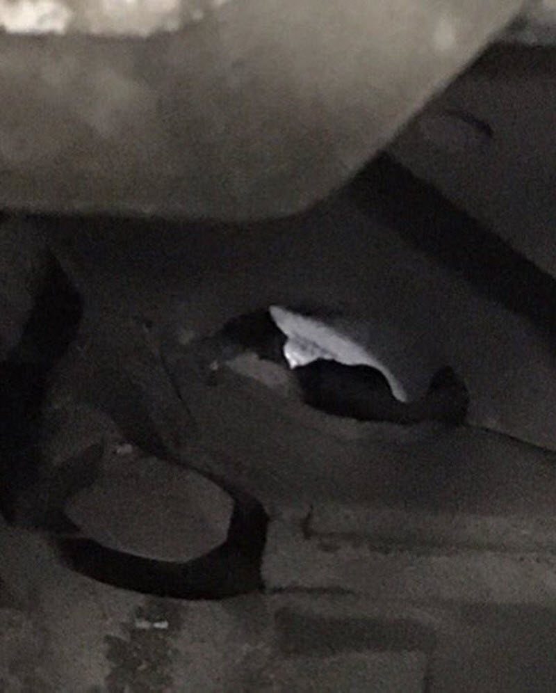 Механики забыли под капотом тряпку и что из этого вышло