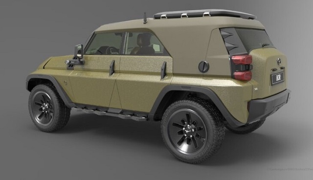 Дизайнер Андрей Фандюхин представил проект современного УАЗика