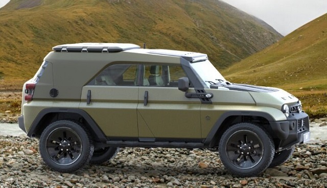 Дизайнер Андрей Фандюхин представил проект современного УАЗика