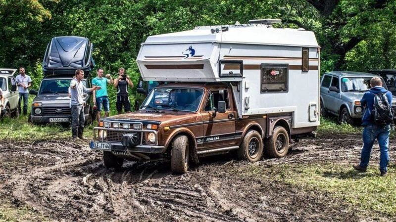 Советский автодом на базе Нивы