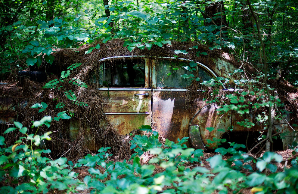 Город заброшенных автомобилей