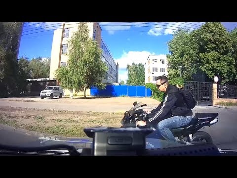 Погоня за мотоциклом в Тольятти