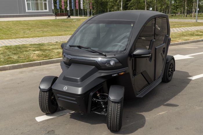 Обновленные электромобили от концерна «Калашников»