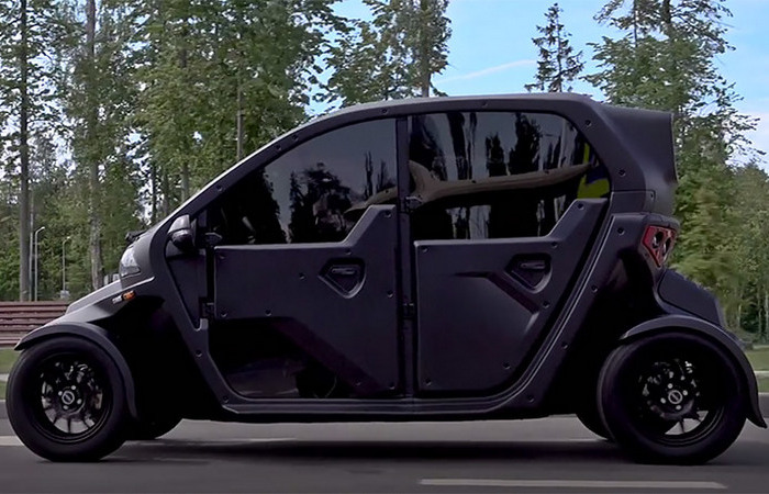 Обновленные электромобили от концерна «Калашников»