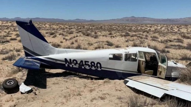 Аварийная посадка самолета от первого лица