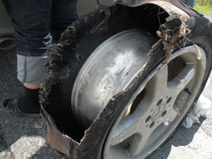 Чем опасна перекачка шин автомобиля