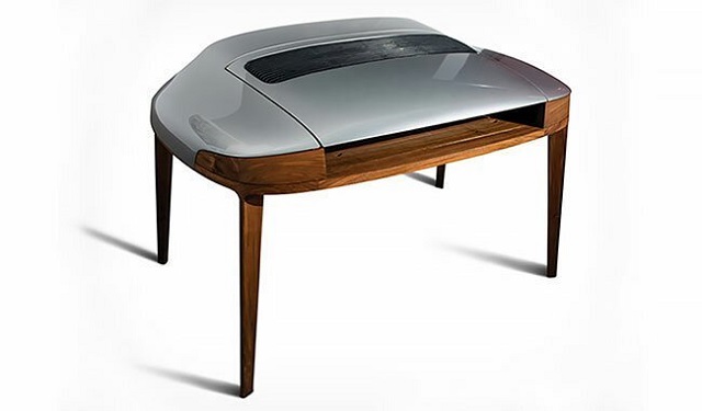 Стильная мебель из деталей старых автомобилей