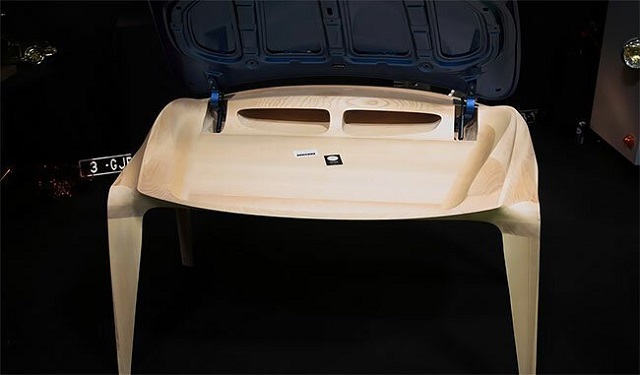 Стильная мебель из деталей старых автомобилей