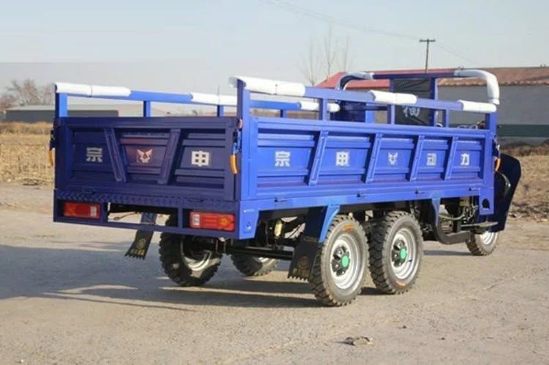 Китайская альтернатива грузовикам - мотоциклы-самосвалы