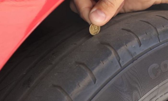 Простой способ проверить износ покрышек