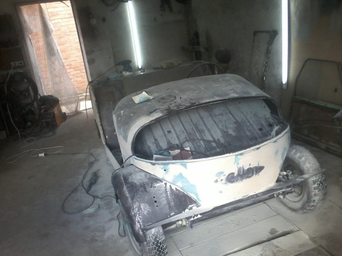 Посмотрите, во что золотые руки превратили эту груду металлолома