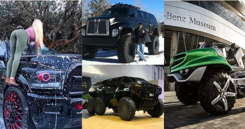 Гигантские и необычные внедорожники