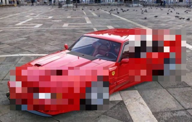 Каким было бы совмещение автомобилей Ferrari F40 и Ford Mustang Fox Body