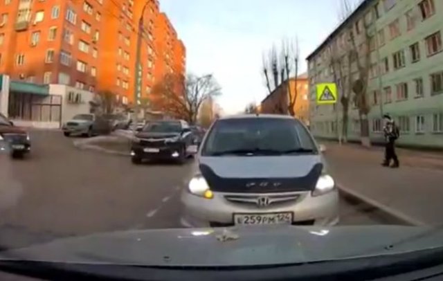 Наказание любителя ездить по встречной полосе