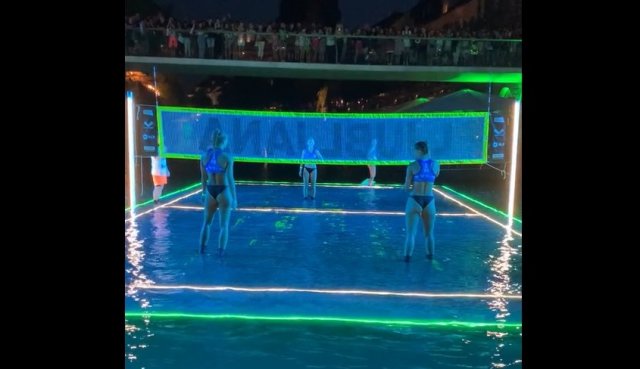 Волейбол на воде