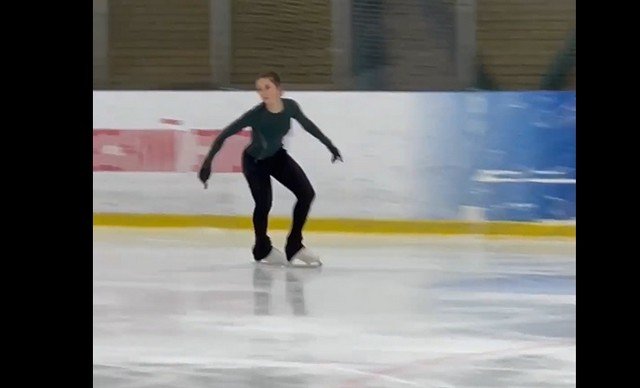 Камила Валиева исполняет четверной тулуп