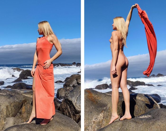 Раздетые девушки на фото из домашних коллекций