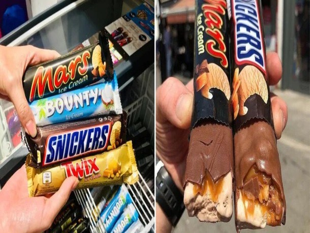 Мороженое Mars, Bounty и Twix в форме батончиков исчезнет из России