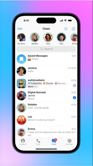 Павел Дуров анонсировал Stories в Telegram