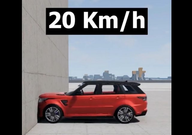 Краш-тест Range Rover