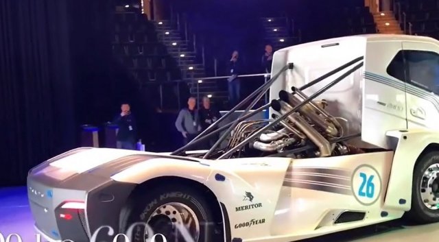 Потрясающий тягач от Volvo